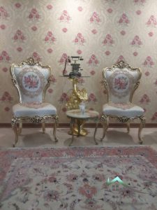 مبل استیل کد 005 شیپوری ایتالیایی