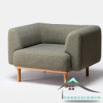 مبل راحتی کاپر تک نفره کد 2