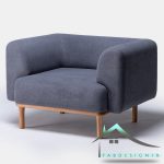 مبل راحتی کاپر تک نفره کد 3