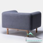 مبل راحتی کاپر تک نفره کد 3