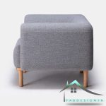 مبل راحتی کاپر تک نفره کد 6