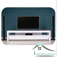 میز تلویزیون داشبوردی سفید