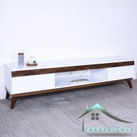 میز تلویزیون دو رنگ AS