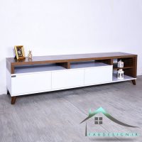 میز تلویزیون دو رنگ AV