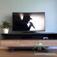 میز تلویزیون دو رنگ مدل OC
