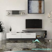 میز تلویزیون زمینی شلف دار EARTH-M 160