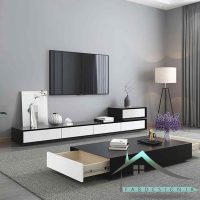 میز تلویزیون ست دیواری زمینی با جلومبلی B