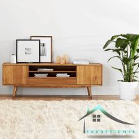میز تلویزیون طرح چوب Brown 160