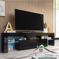 میز تلویزیون هایگلاس ال ای دی دار مدل MDS-60