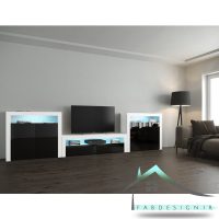 میز تلویزیون هایگلاس دارای باکس مدل WAYFAIR-48