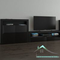 میز تلویزیون هایگلاس دارای باکس مدل WAYFAIR-49