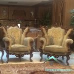 مبل استیل ایتالیایی شیپوری کد 3