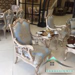 مبل کلاسیک استیل فرانسوی کد 11