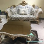 مبل کلاسیک استیل فرانسوی کد 11