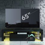 میز تلویزیون هایگلاس مدل FABTABLE-123