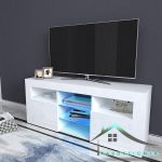 میز تلویزیون هایگلاس مدل FABTABLE-124