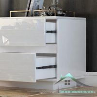 میز تلویزیون هایگلاس مدل FABTABLE-134