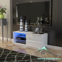 میز تلویزیون هایگلاس مدل FABTABLE-135