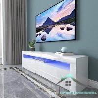 میز تلویزیون هایگلاس مدل FABTABLE-154