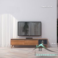 ست میز تلویزیون و میز جلومبلی fabset-204