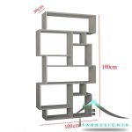 کتابخانه مدرن مدل libfab-14