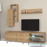 میز تلویزیون لاکچری با شلف fabtable-258