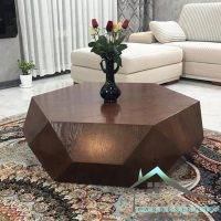 میز جلومبلی شش ضلعی سفارشی