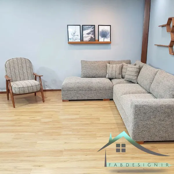 مبل ال راحتی 5 نفره با مبل تک Luxurysofa-77 3 مبل ال راحتی 5 نفره با مبل تک Luxurysofa-77