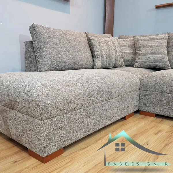 مبل ال راحتی 5 نفره با مبل تک Luxurysofa-77 5 مبل ال راحتی 5 نفره با مبل تک Luxurysofa-77