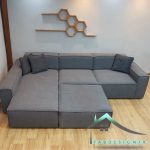 مبل ال راحتی 5 نفره با پاف دو کاره Luxurysofa-33