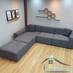 مبل ال راحتی 5 نفره با پاف دو کاره Luxurysofa-33