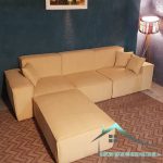 مبل راحتی پازلی با پاف متحرک Luxurysofa-84 - Image 2