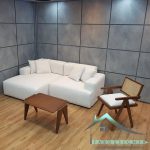 مبل ال راحتی 3 نفره با تکی چوبی Luxurysofa-94