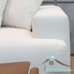مبل ال راحتی 3 نفره با تکی چوبی Luxurysofa-94