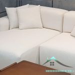 مبل ال راحتی 3 نفره با تکی چوبی Luxurysofa-94