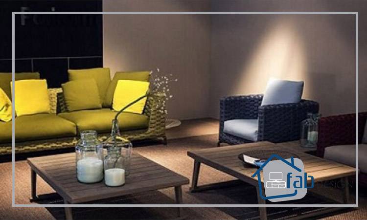 بهترین رنگ برای مبلمان پذیرایی کوچک - رنگ مبل برای پذیرایی کوچک