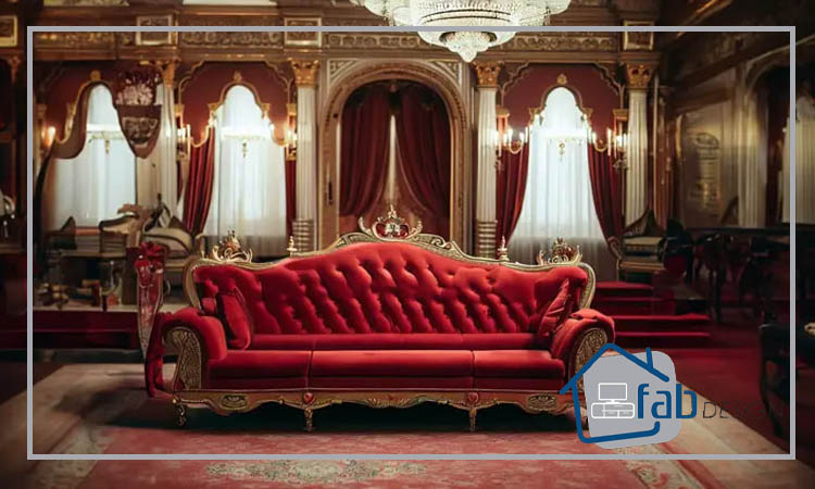 چگونه مبل سلطنتی را با وسایل خانه ست کنیم؟ سلطنتی زرشکی را چطور ست کنیم؟ - چگونه مبل سلطنتی را با وسایل خانه ست کنیم؟