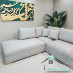 مبل ال راحتی 6 نفره با صندلی پولکا Luxurysofa-153