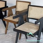 مبل تک نفره حصیر دار نوک مدادی