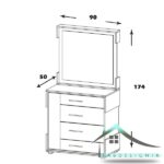 میز آرایش مدرن makeupfabtable_41 - Image 2
