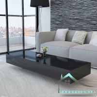 میز جلومبلی با صفحه هایگلاس fabtable-285