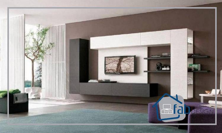 انواع میز تلویزیون دیواری شیک