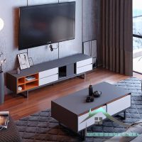 ست میز تلویزیون و جلومبلی fabset-143