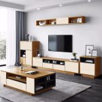 ست میز تلویزیون و جلومبلی fabset-157 - Image 2