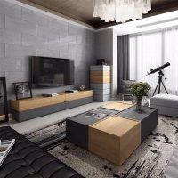 ست میز تلویزیون و جلومبلی fabset-157