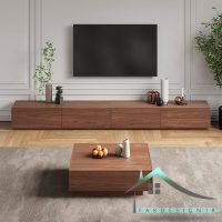 ست میز تلویزیون و جلومبلی fabset-171