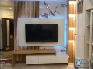 52 300x225 - اجرای تی وی وال دارای ویترین و نورپردازی
