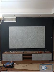 60 225x300 - اجرای تمام ام دی اف با رنگ کاری و نورپردازی تی وی وال