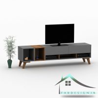 میز تلویزیون دو رنگ fabtable-298