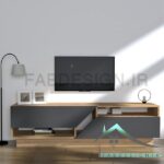 میز تلویزیون ذوزنقه ای fabtable-317